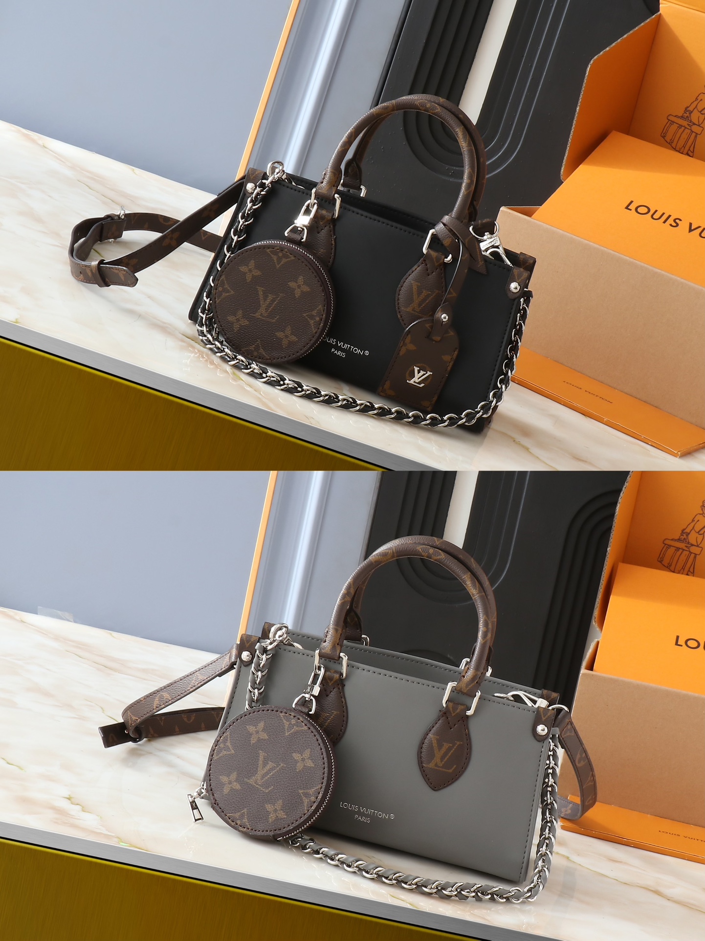 Louis Vuitton M23640 SIZE:25 x 13 x 10 cm